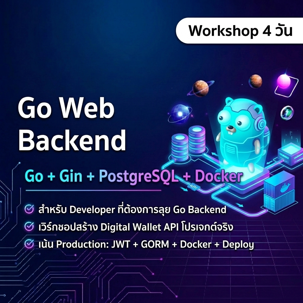 Go Web Backend Workshop